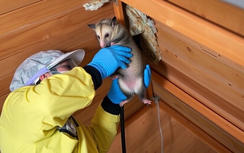Roof & Ceiling Possum Removal in Selby